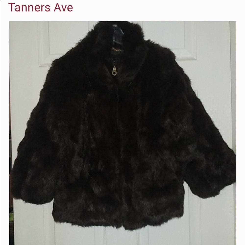 Kids Tanners Avenue Genuine Fur jacket